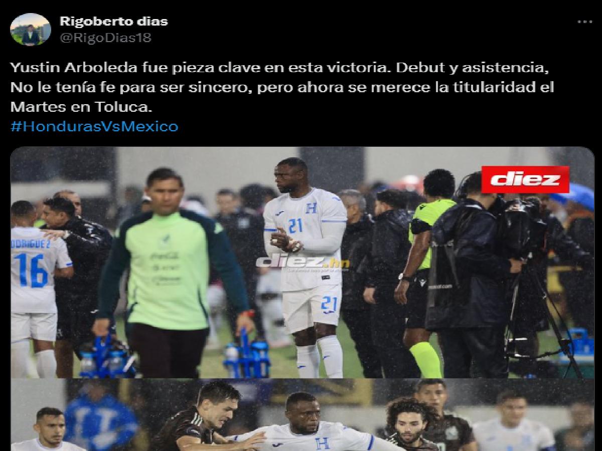 ¡Parcero de oro! Así reaccionó la prensa tras el debut de Yustin Arboleda con Honduras