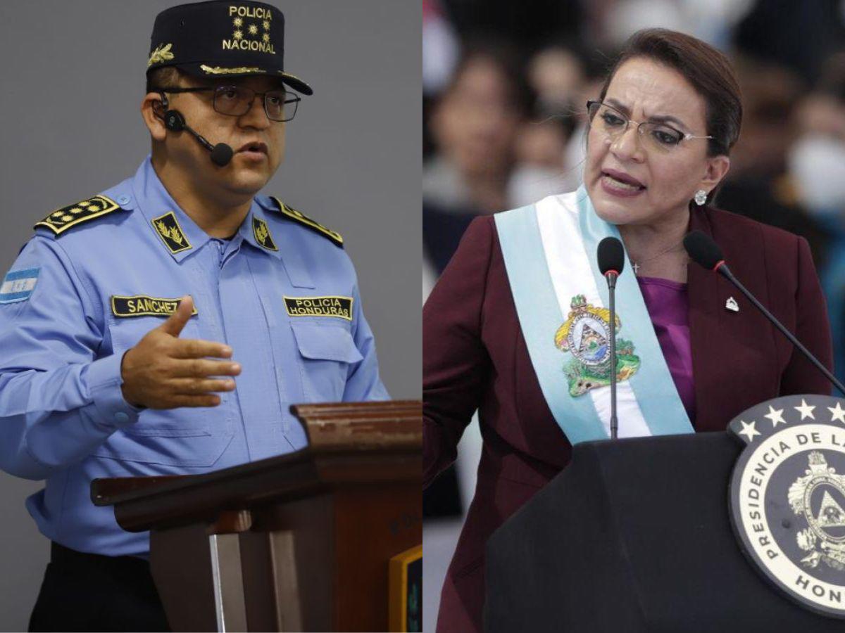 Director de la Policía dice que reprensión de Castro “demuestra que tenemos presidenta”