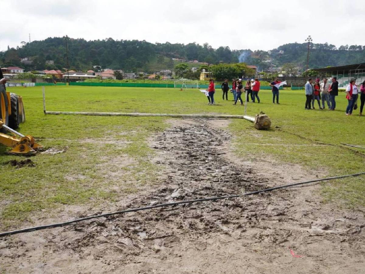 Estadios hondureños que serán renovados y tendrán nueva grama en el 2025