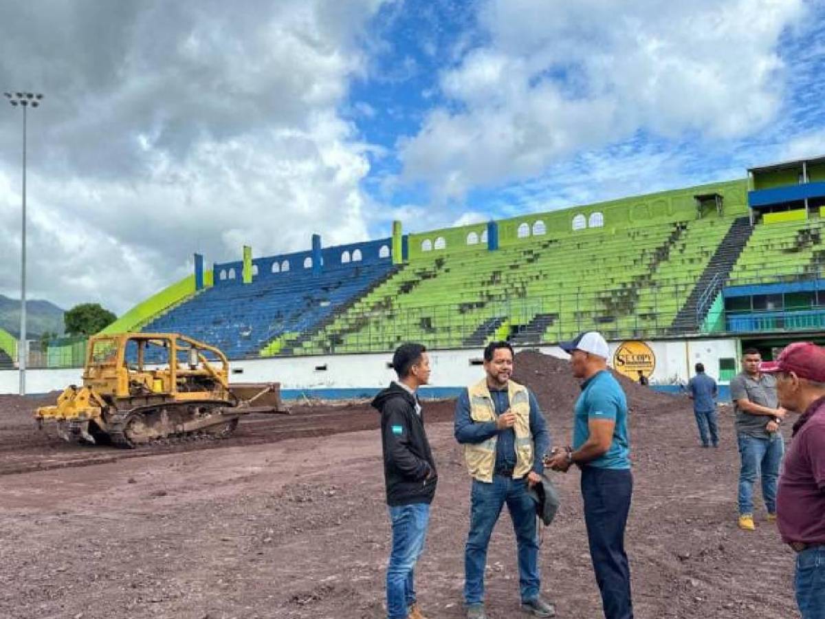 Así avanza la renovación en el estadio Juan Ramón Brevé y de esta manera quedará