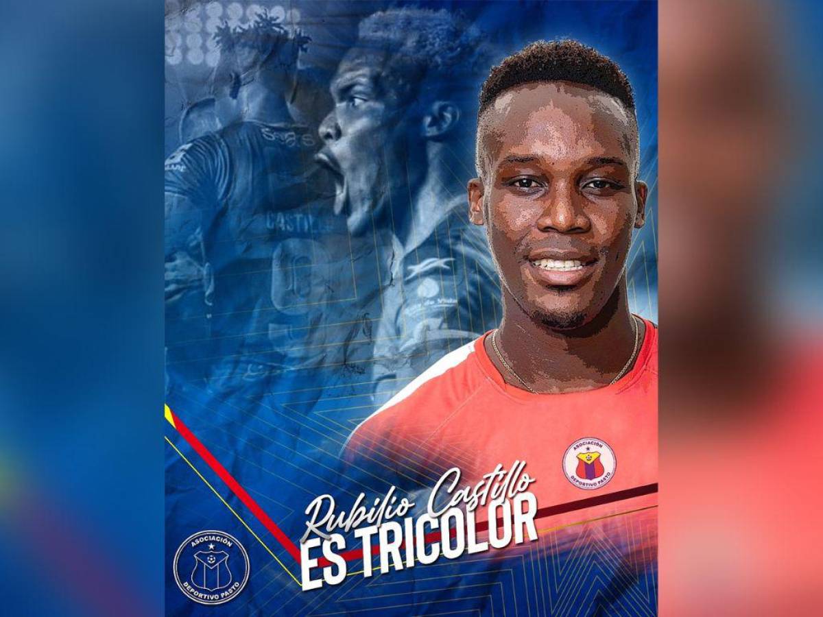 Oficial: Rubilio Castillo es anunciado como nuevo jugador del Deportivo Pasto de Colombia