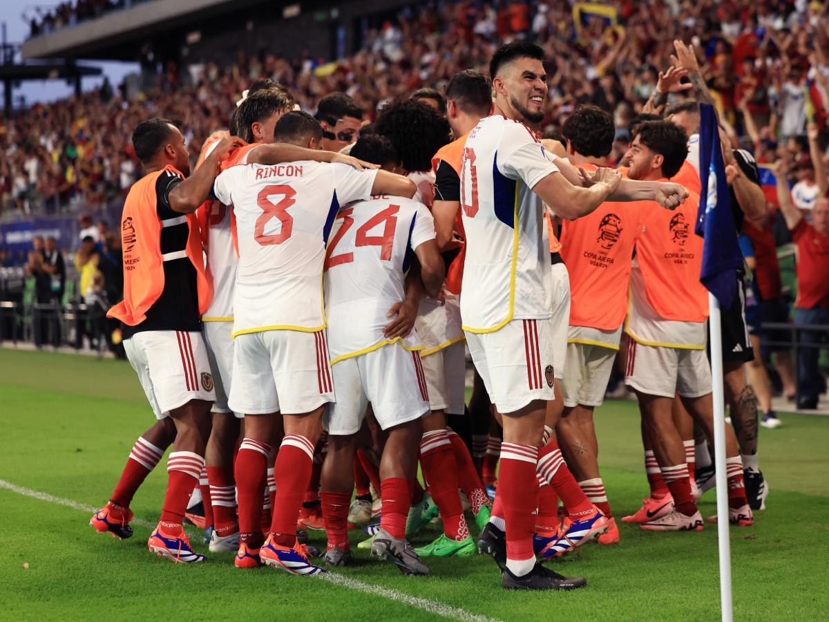 Venezuela goleó a Jamaica y clasifica a los cuartos de final de la Copa América 2024