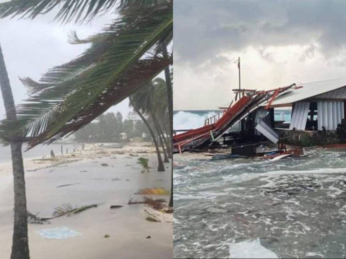 Torrenciales lluvias y ráfagas destructoras: Paso de Julia por Colombia previo a ingresar a Centroamérica