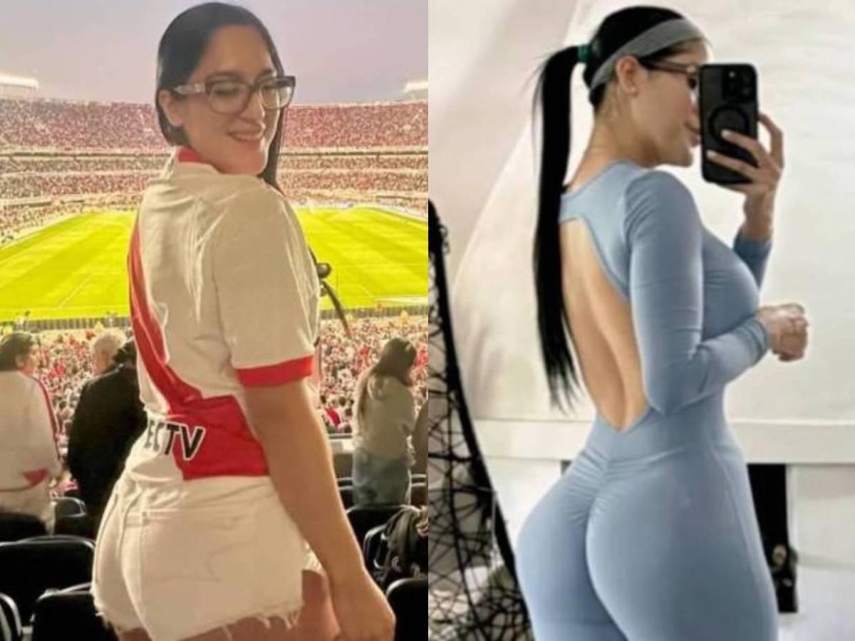 Bella joven hondureña causa sensación en estadio de Argentina: ¿De quién se trata?