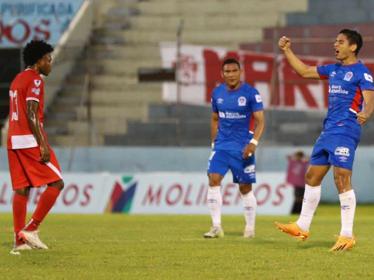 Olimpia goleó 3-1 a Vida y alarga su invicto a 25 partidos