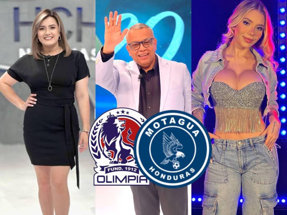 Famosos hondureños definen quién ganará final de Liga Nacional: ¿Olimpia o Motagua?