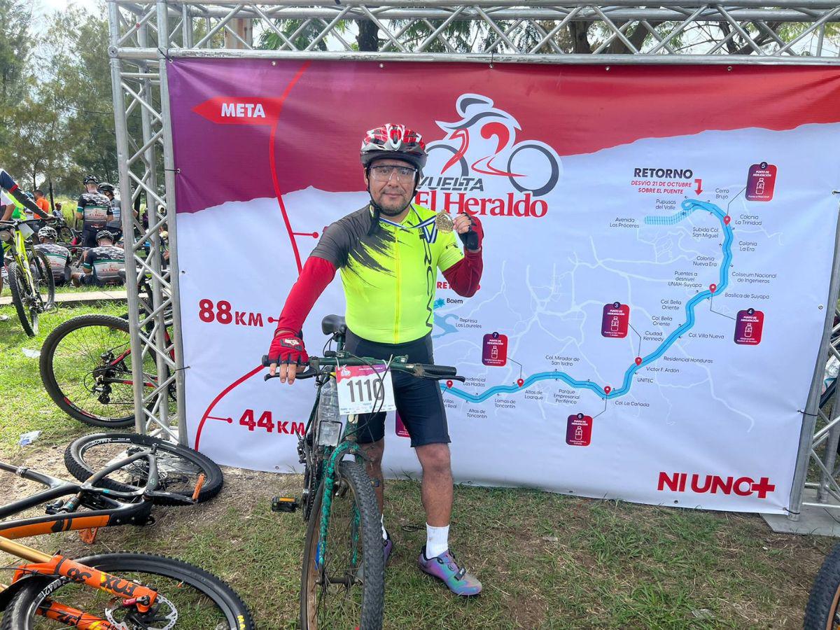 Nelson Alvarado, el guatemalteco que recorrió 900 kilómetros para participar en la Vuelta Ciclística