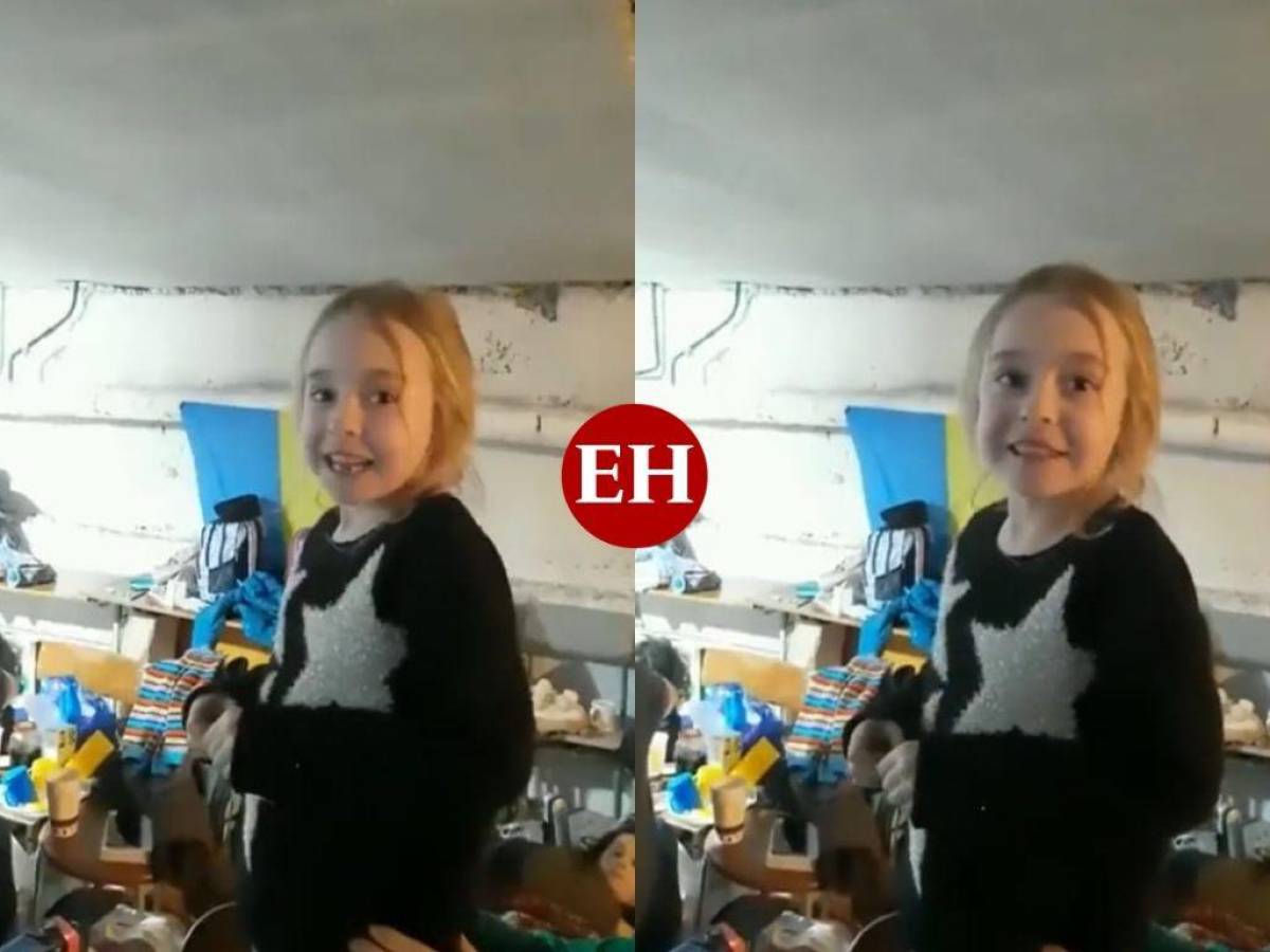 Niña ucrania se viraliza en medio de la guerra al cantar ‘Let it go’ desde un refugio en Kiev