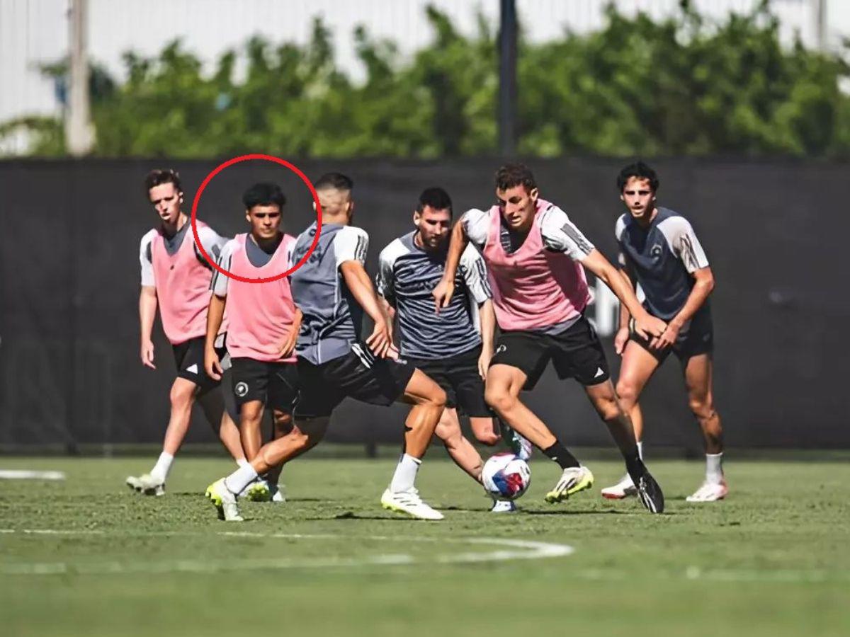 Ricardo “Ricky” Montenegro ya se encuentra entrenando con Messi en el Inter Miami