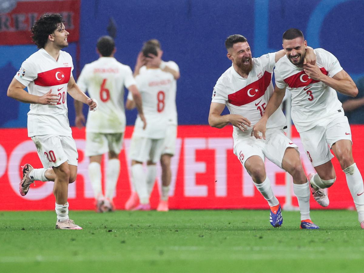 Turquía logró derrotar a Austria y clasifica a los cuartos de final de la Eurocopa 2024