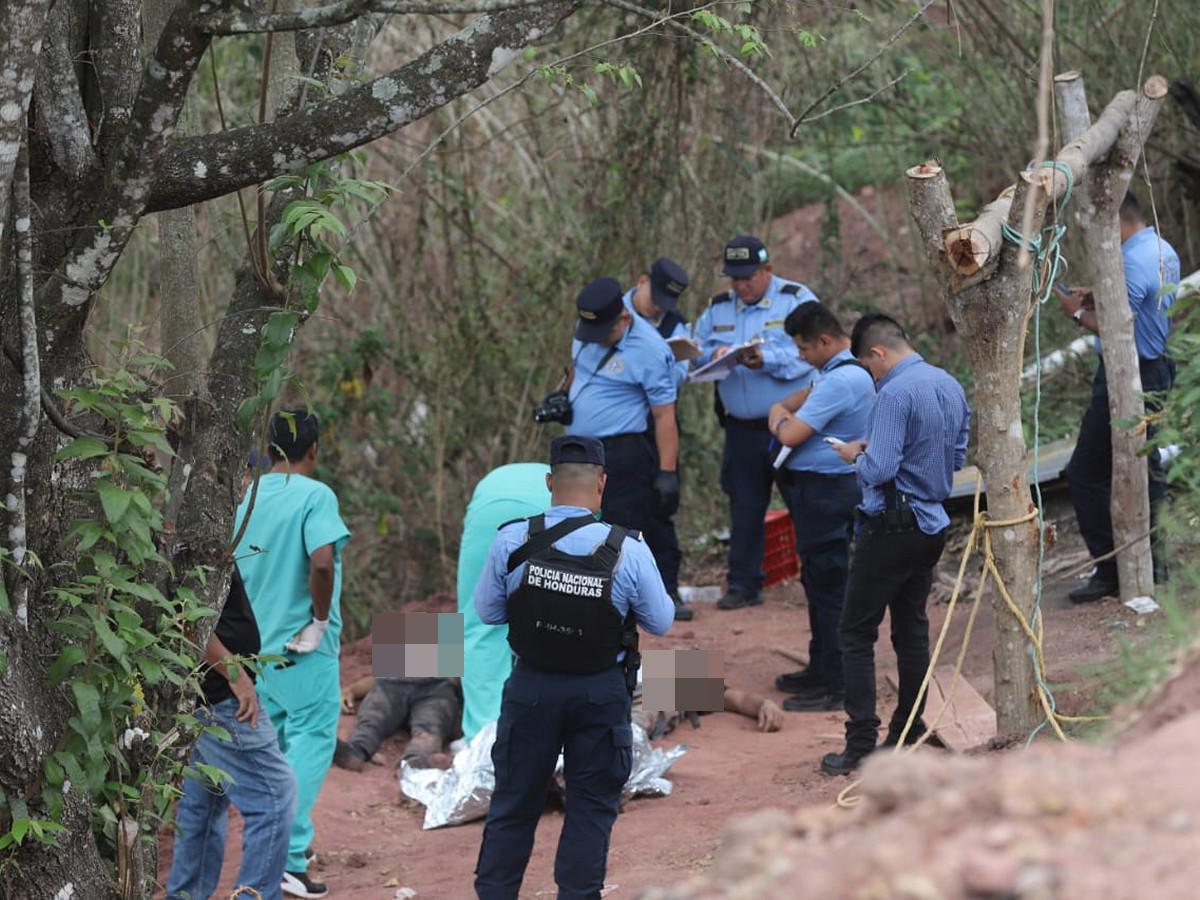 Identifican a los dos hombres que murieron en un pozo en carretera a Danlí