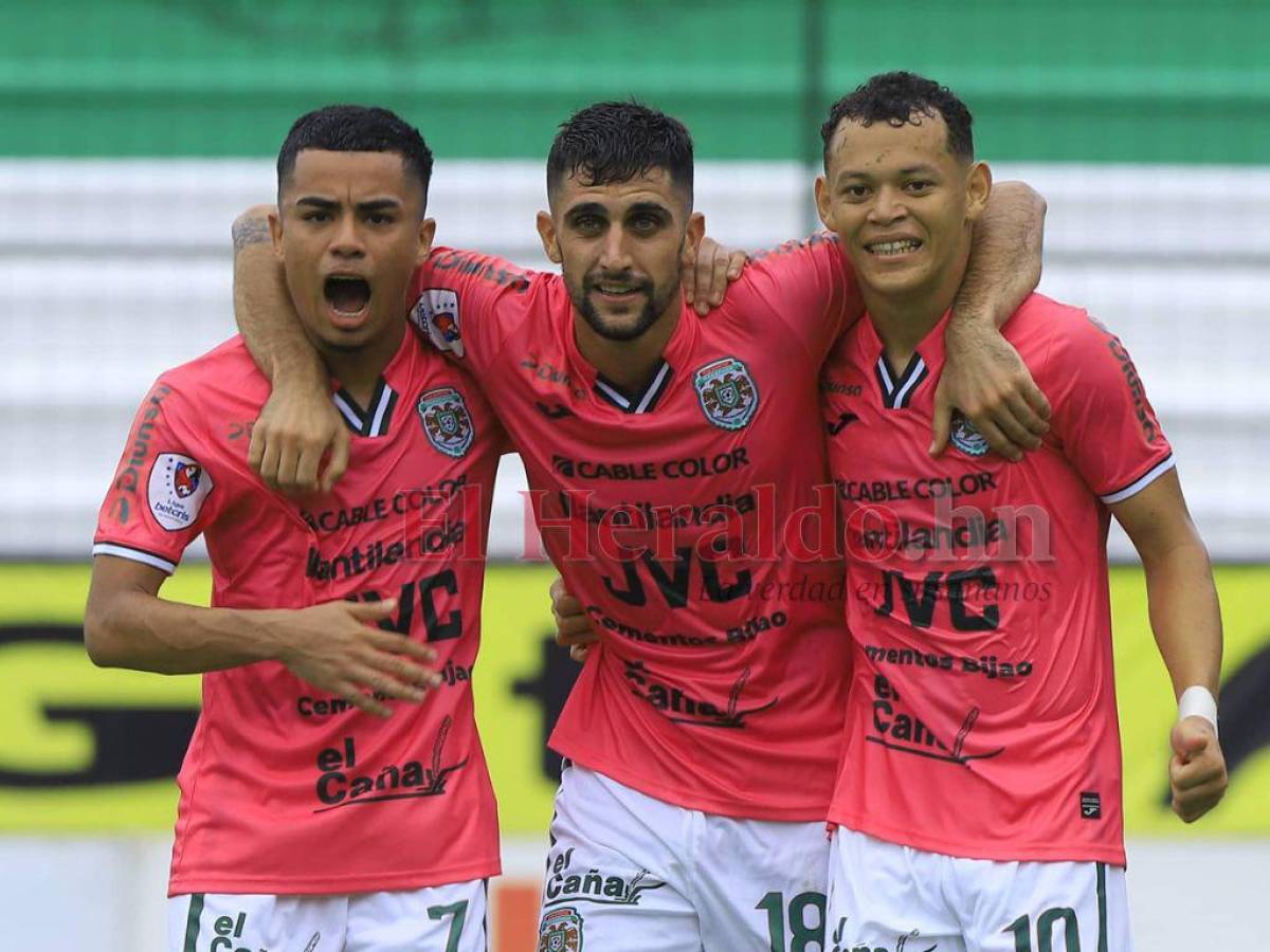 Marathón se dio un festín con humillante goleada 5-1 sobre Honduras Progreso