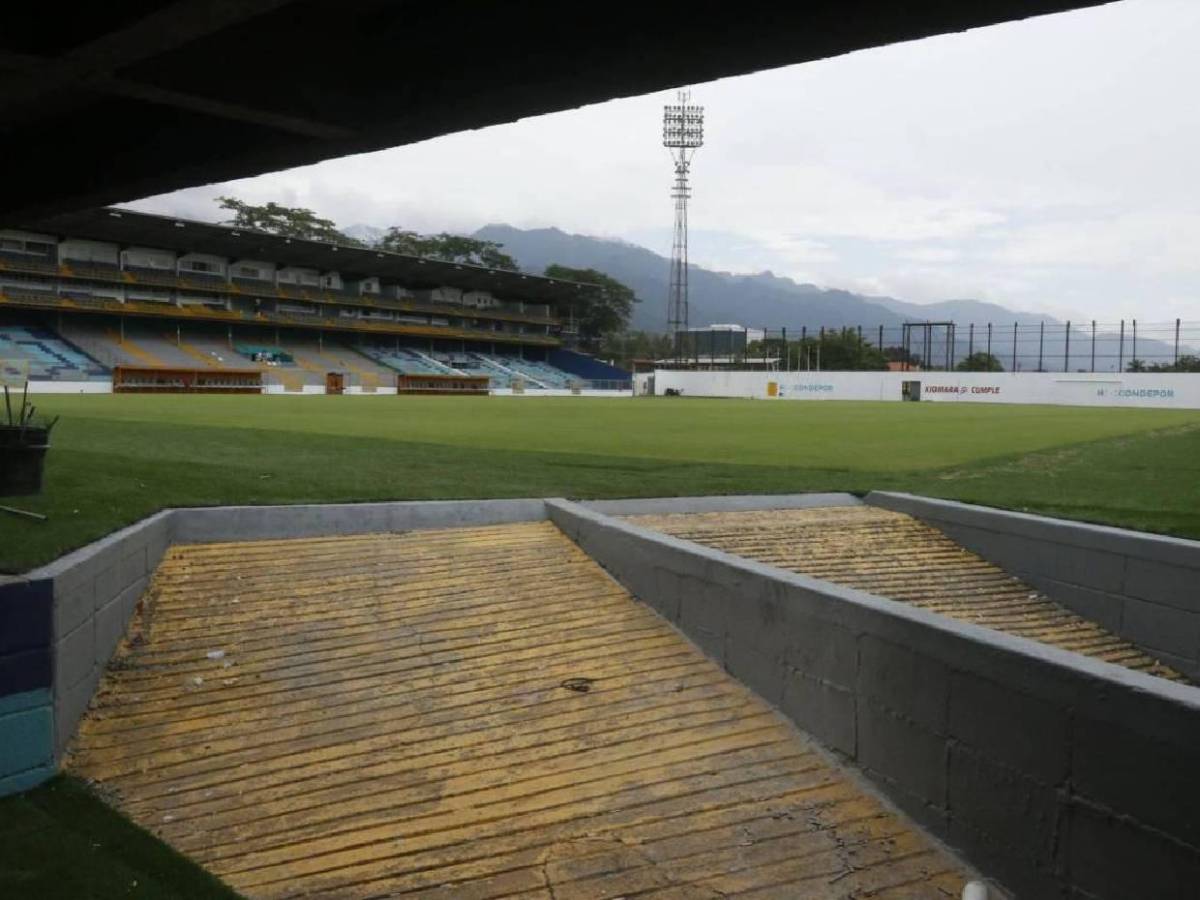 Estadios de Honduras que fueron renovados y este fue el resultado final: Son una belleza