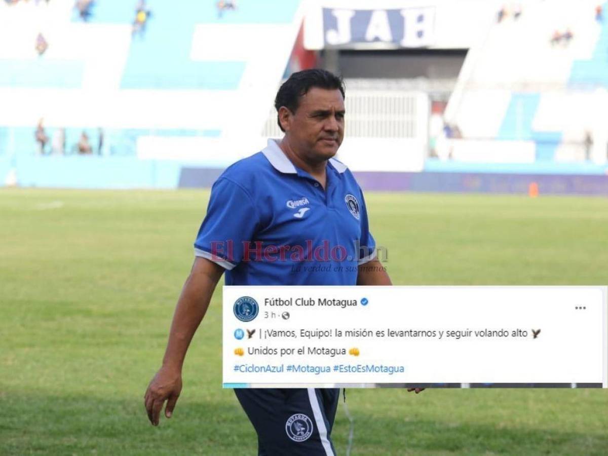 El mensaje de Motagua a “Nene” Obando tras dos derrotas al hilo en tres partidos