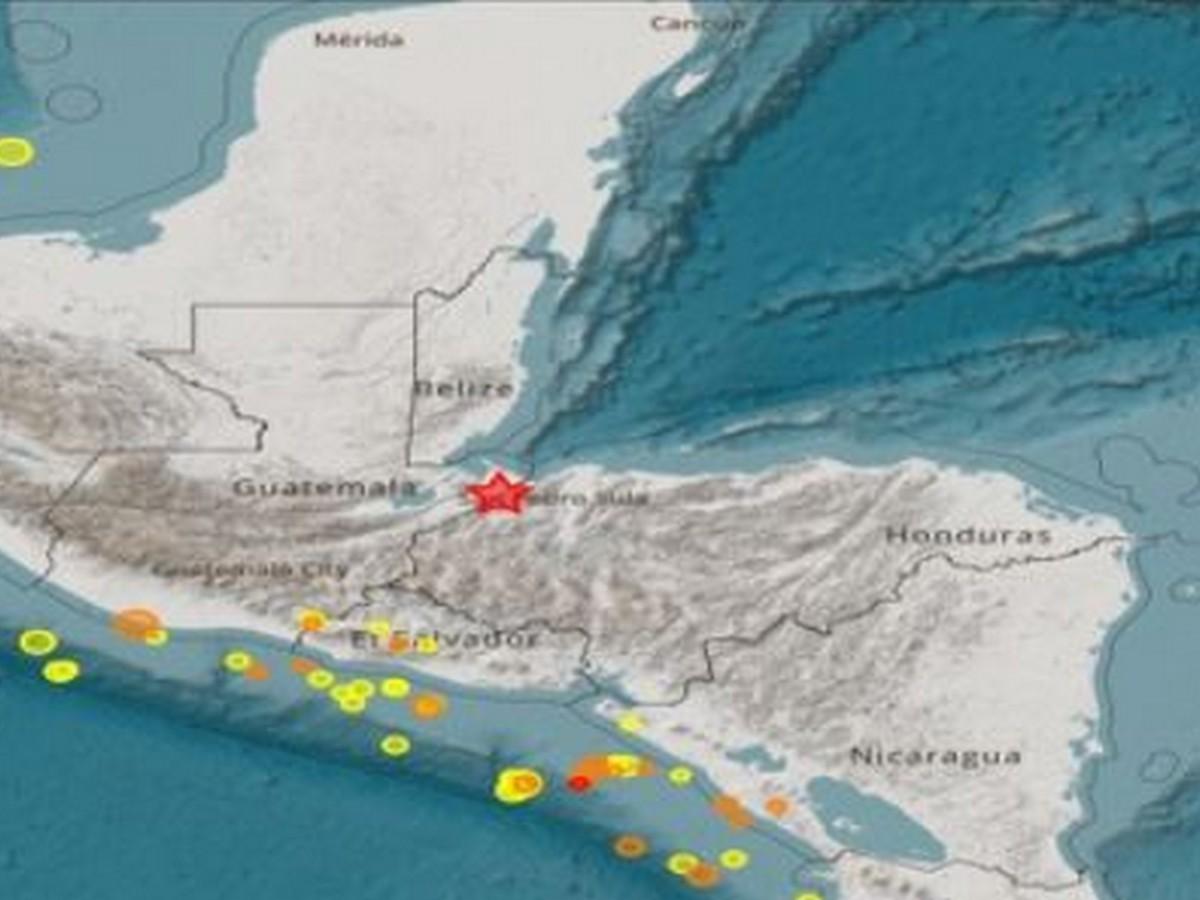 Leve sismo meció a San Pedro Sula este viernes