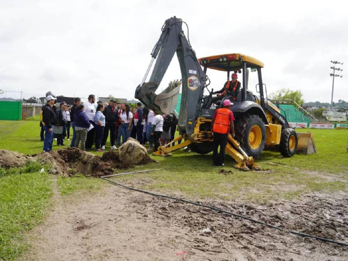 Estadios hondureños que serán renovados y tendrán nueva grama en el 2025