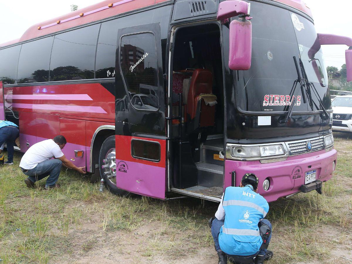 Unos 2,500 buses a revisión para el feriado Morazánico