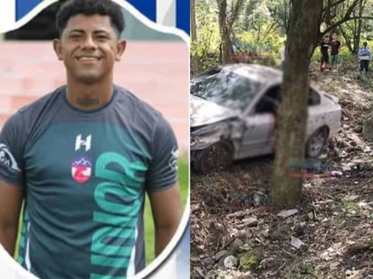 Muere futbolista hondureño en accidente de tránsito