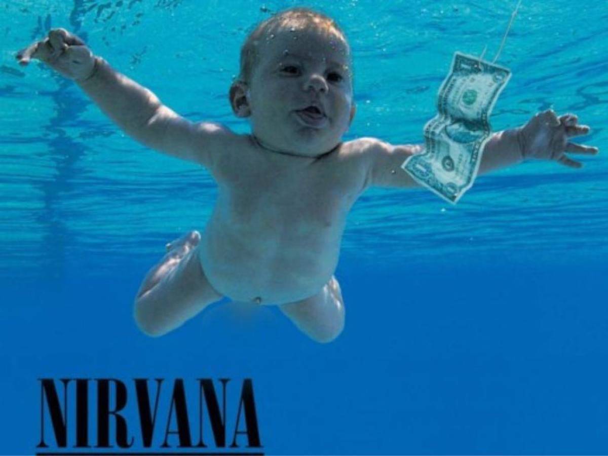 Juez desestimó demanda por la portada del bebé del disco “Nevermind” de Nirvana