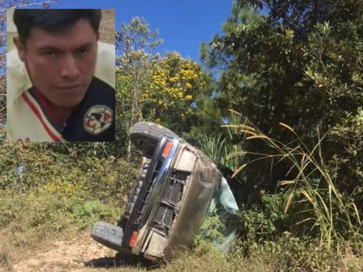 Muere tercera víctima de volcamiento de pick-up en Guajiquiro, La Paz