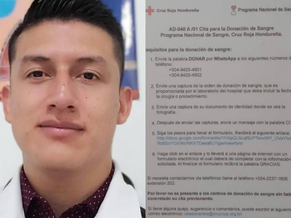 Piden donadores de sangre para aspirante de la ANAPO que está grave en la UCI