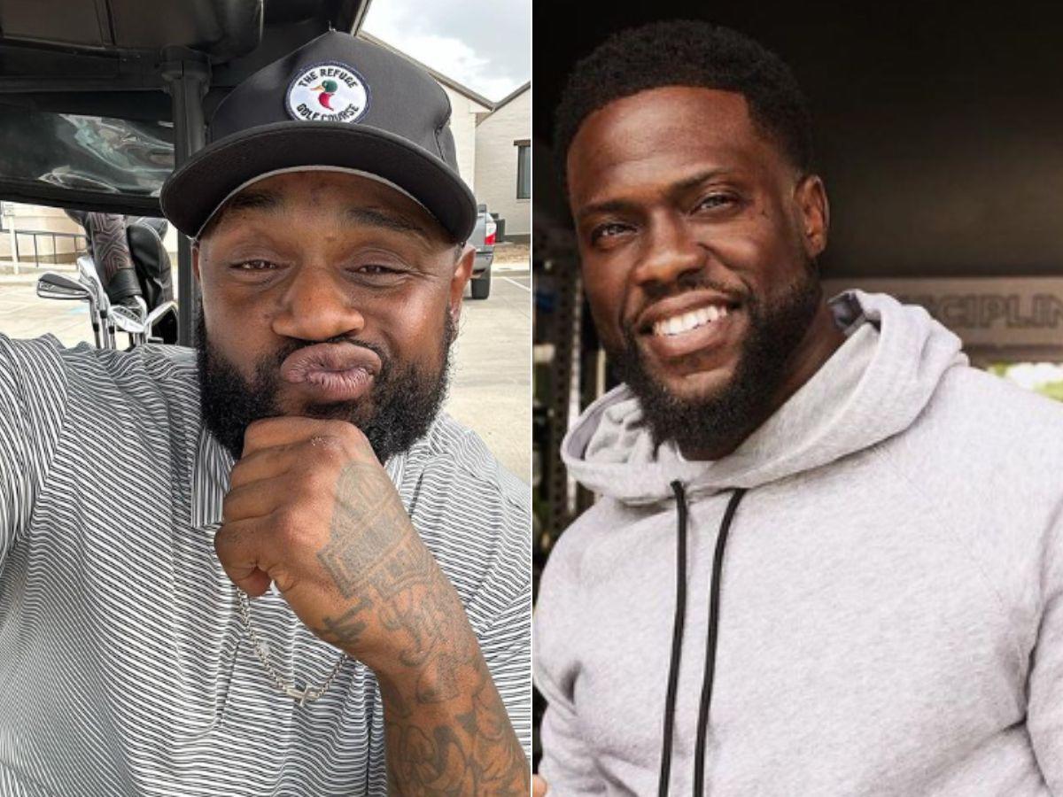 La carrera de Kevin Hart contra Stevan Ridley que lo dejó en silla de ruedas