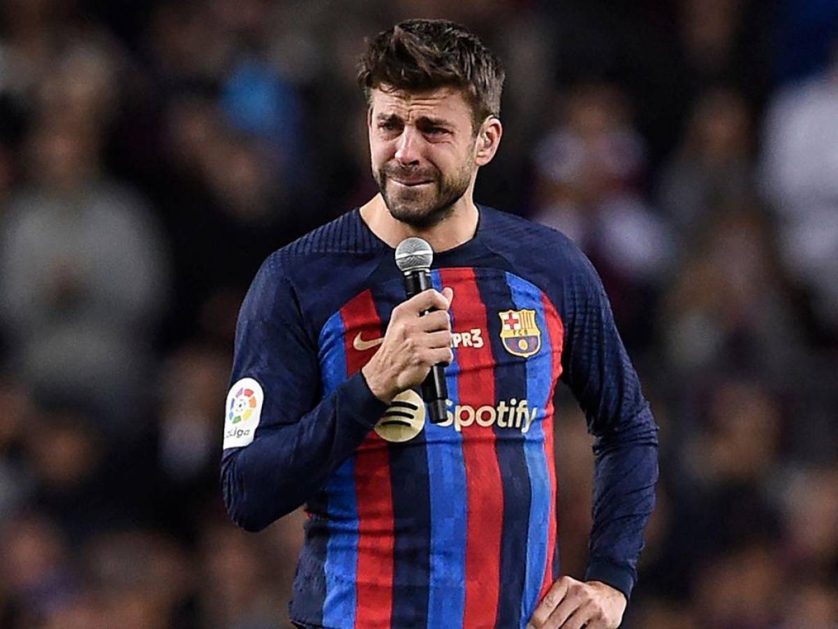 “A veces querer es dejar marchar”: El emotivo discurso de Piqué al despedirse del Barça