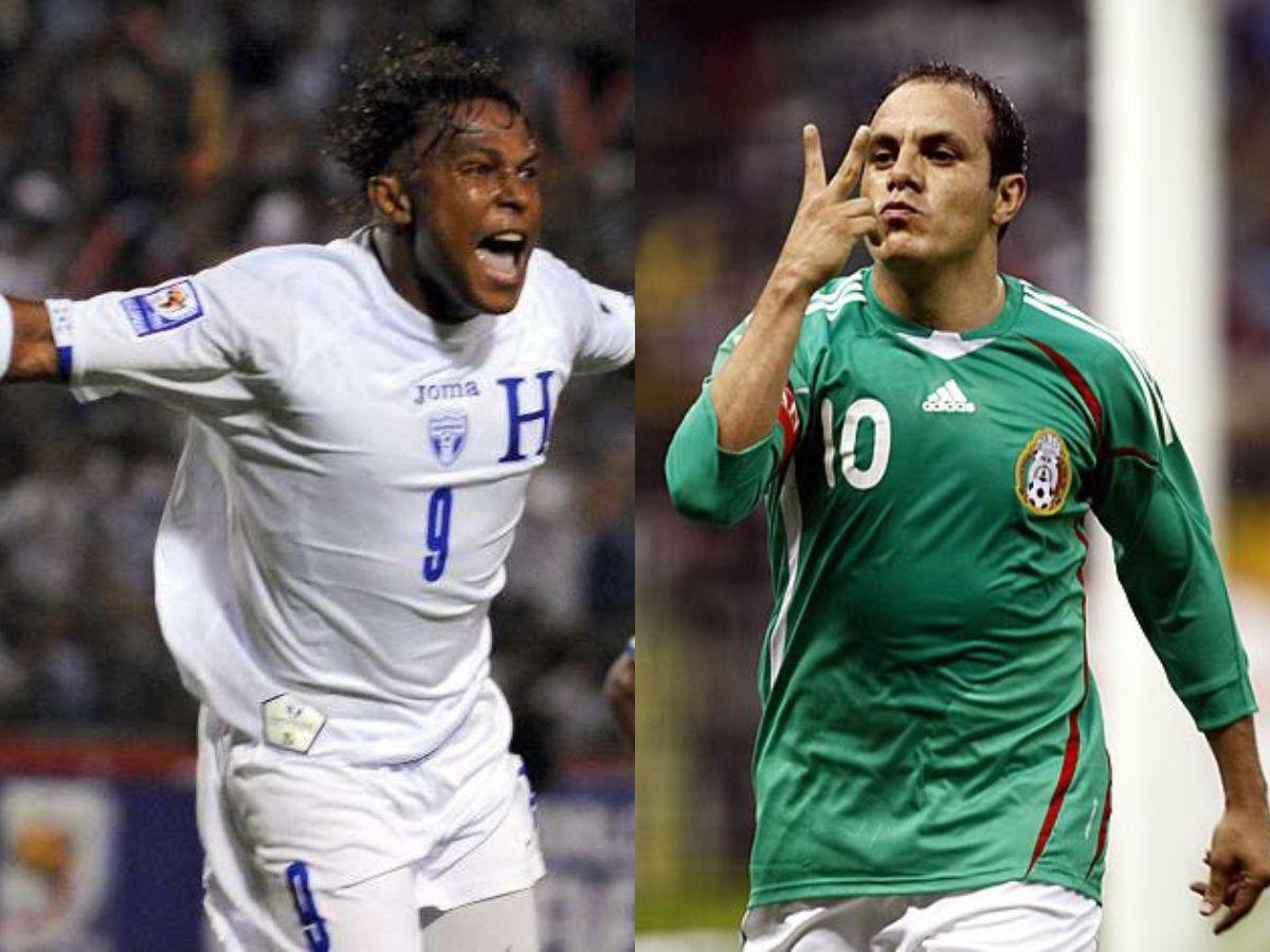 ¿Quiénes han sido los máximos goleadores en los partidos entre Honduras y México?