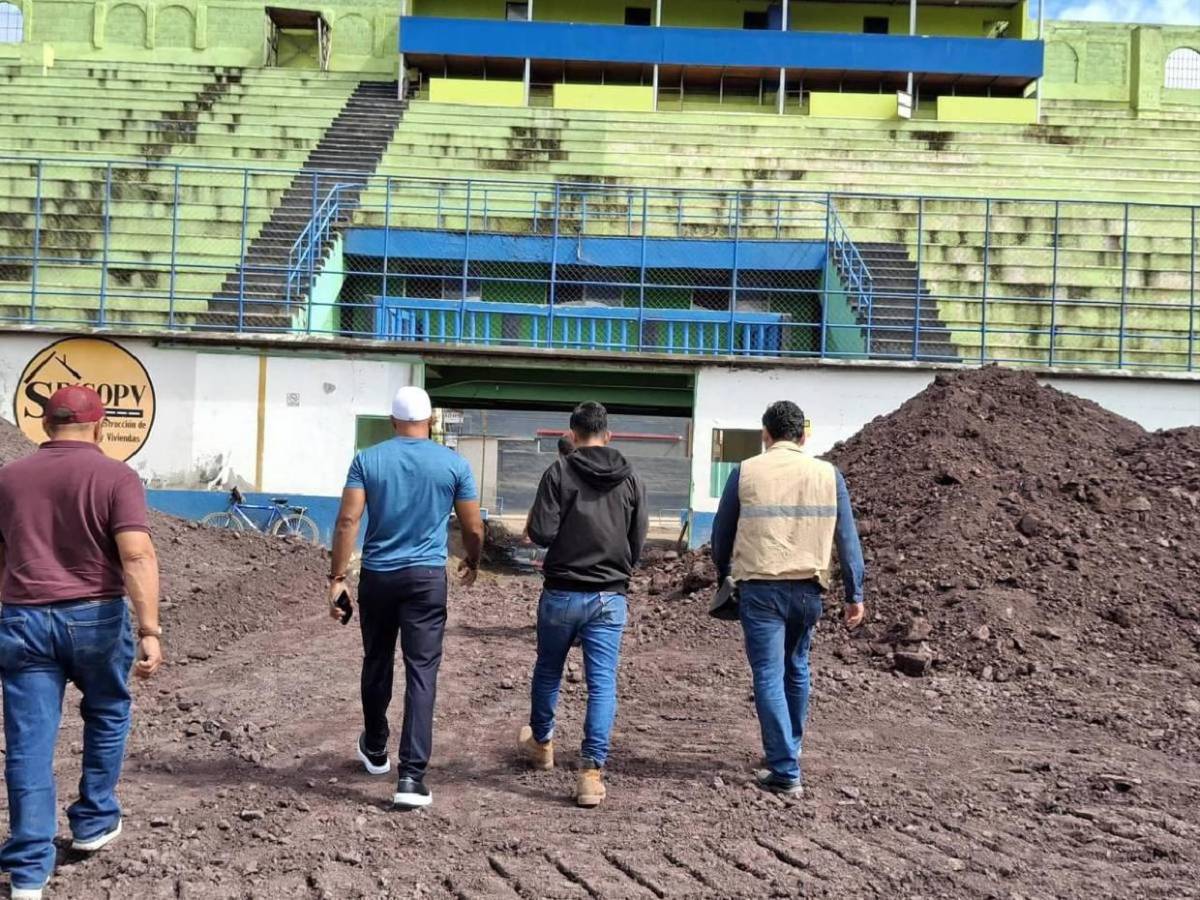 Así avanza la renovación en el estadio Juan Ramón Brevé y de esta manera quedará