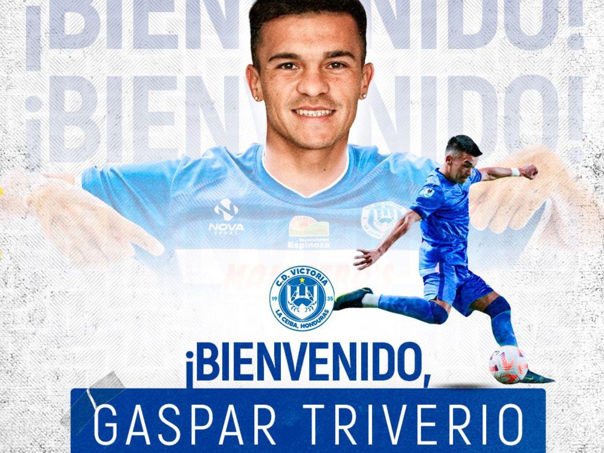 Oficial: Gaspar Triverio ficha por el Victoria de La Ceiba tras salir del Motagua