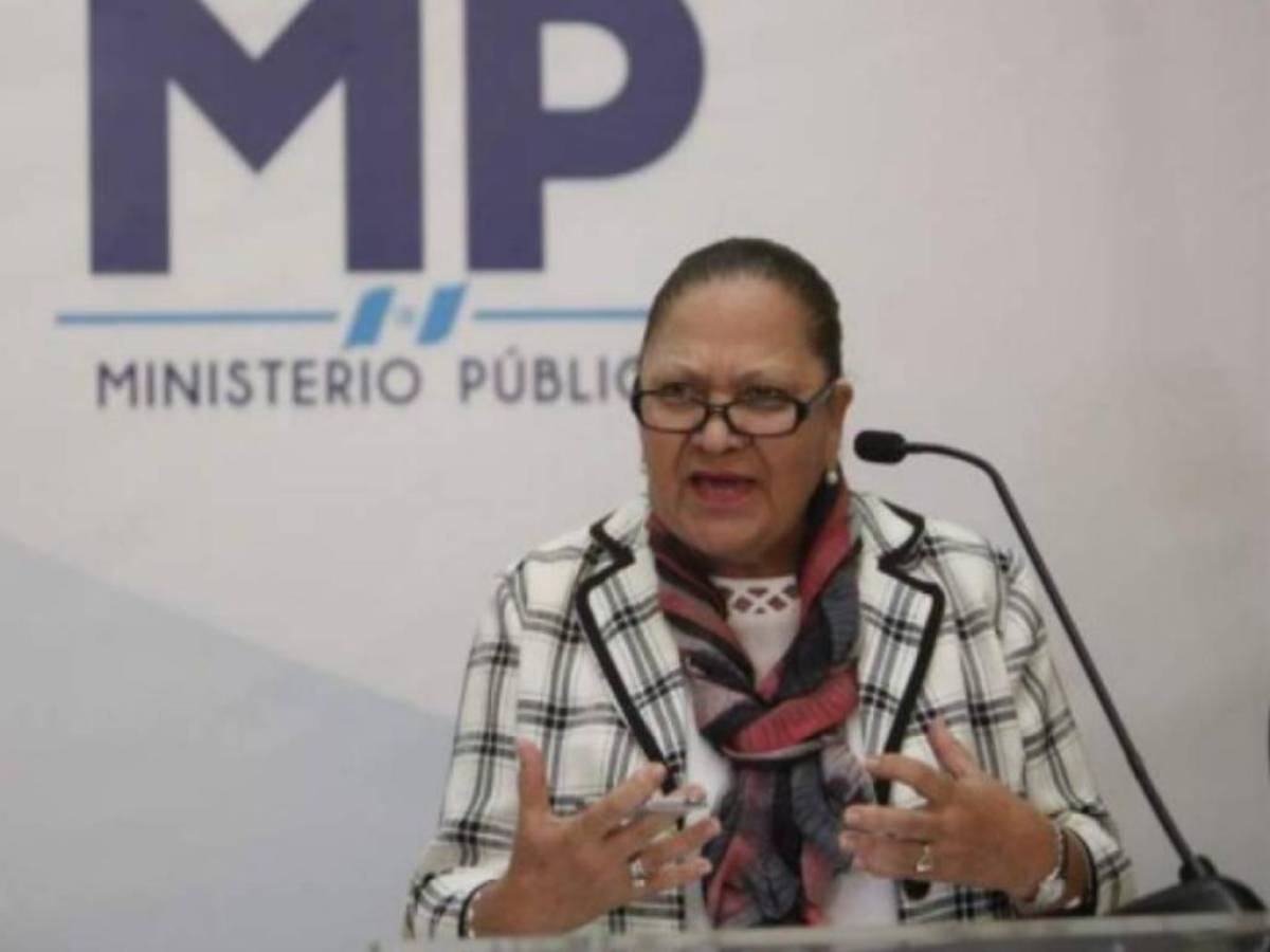 Fiscal general de Guatemala, sancionada por EEUU, busca reelección