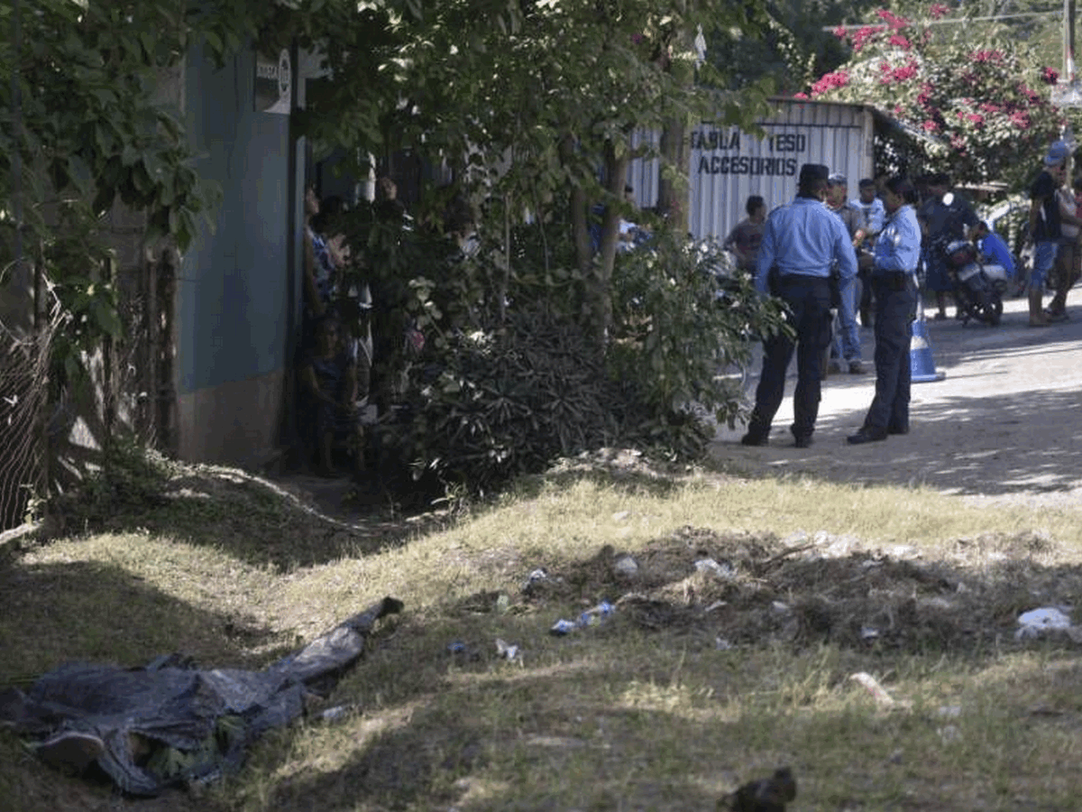 En este lugar fue hallado el cadáver de la mujer hondureña.