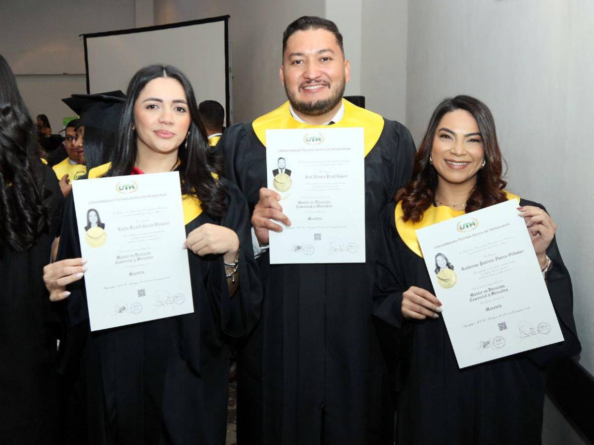 La UTH celebra la graduación de más de 200 alumnos