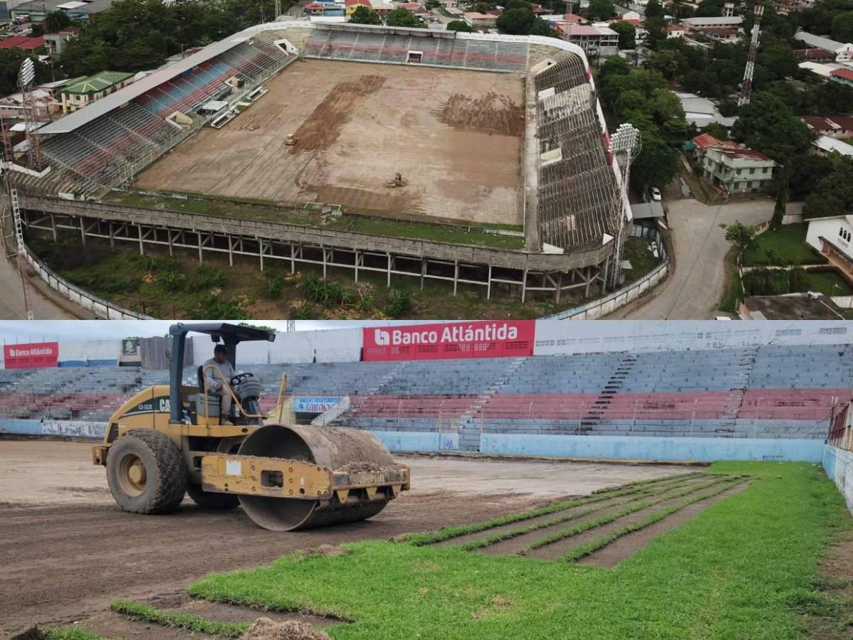 ¡Toma forma! Nuevas imágenes de la remodelación en el estadio Ceibeño y luce espectacular