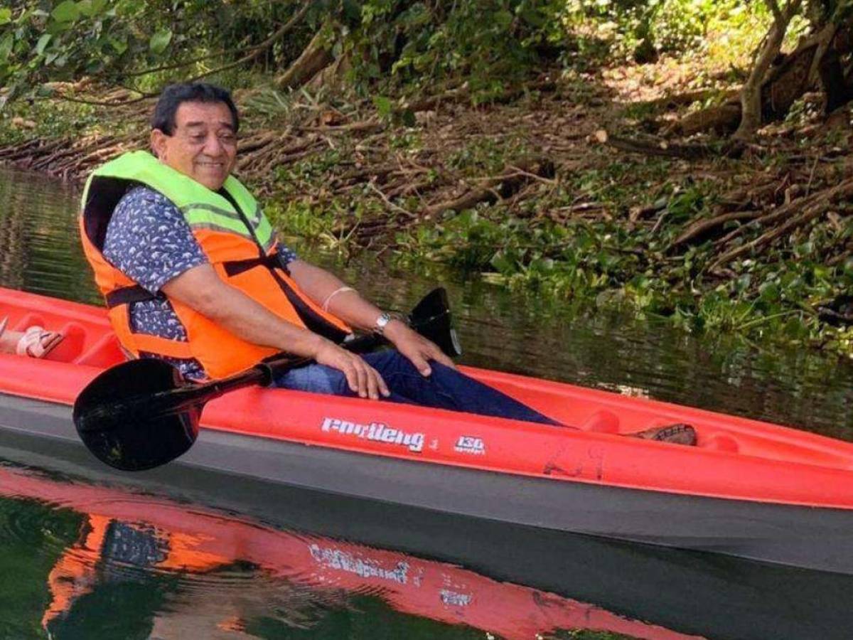 Disfrutó su primera salida tras el alta médica en Los Naranjos, Lago de Yojoa.