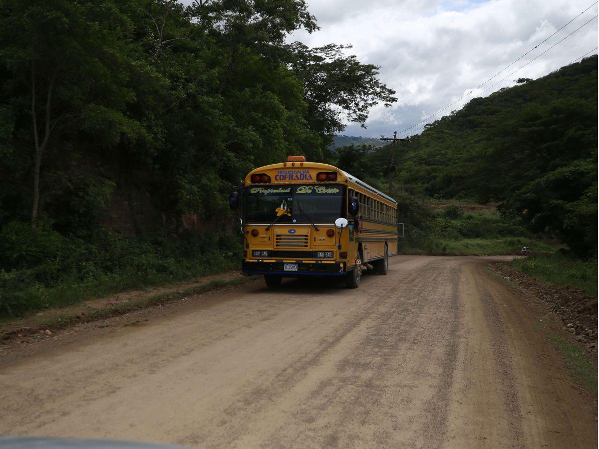 Transitables las dos rutas alternas para evitar el pesado tráfico en la salida a Olancho