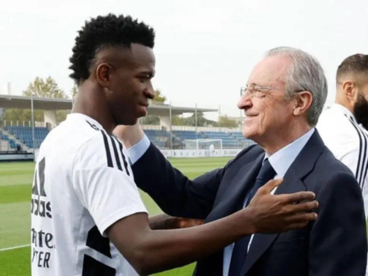 Florentino Pérez arremete contra países que no votaron por Vinicius en el Balón de Oro