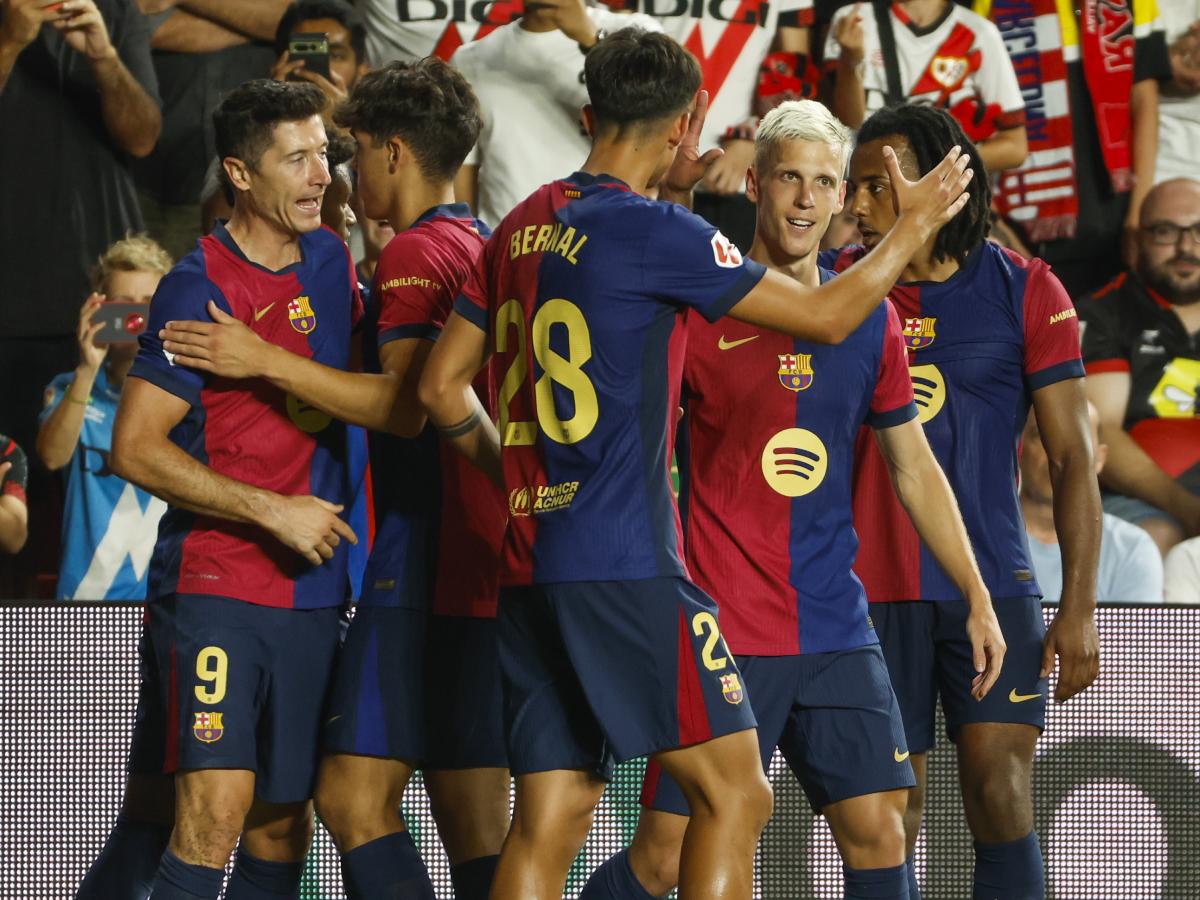 Barcelona derrotó a Rayo en LaLiga: Dani Olmo debutó con gol y Pedri vuelve a marcar