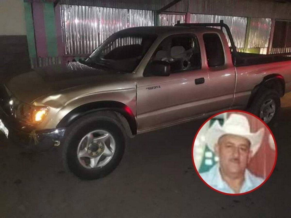 A balazos matan a reconocido ganadero en Catacamas, Olancho