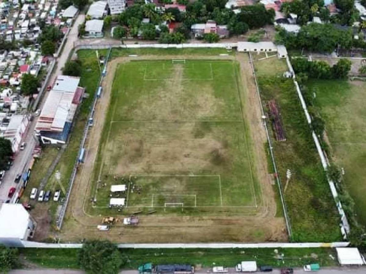 Estadios hondureños que serán renovados y tendrán nueva grama en el 2025