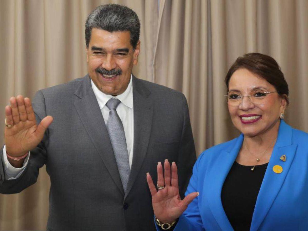 Maduro agradece a Xiomara: “Honduras y Venezuela consolidarán relaciones de amistad”