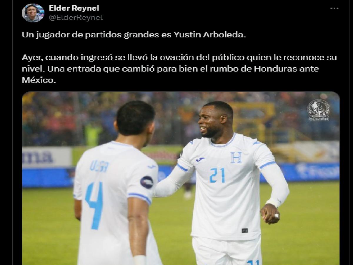 ¡Parcero de oro! Así reaccionó la prensa tras el debut de Yustin Arboleda con Honduras