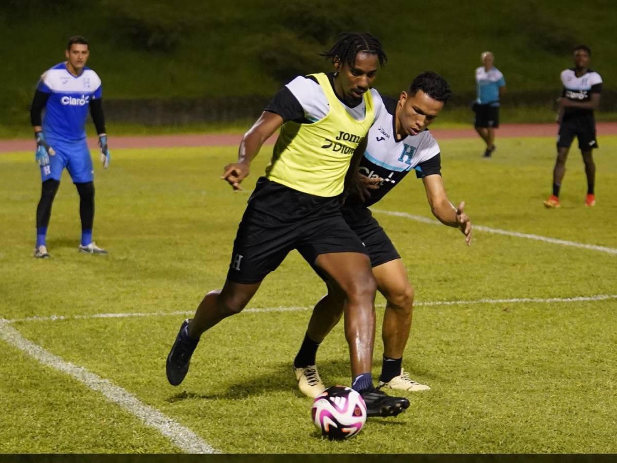 Honduras entrena en Kingston para partido ante Jamaica en Nations League