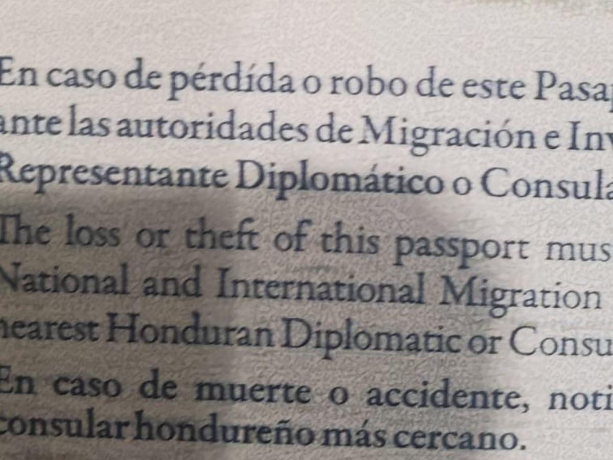 Un millón de libretas de pasaporte presentan tres errores ortográficos