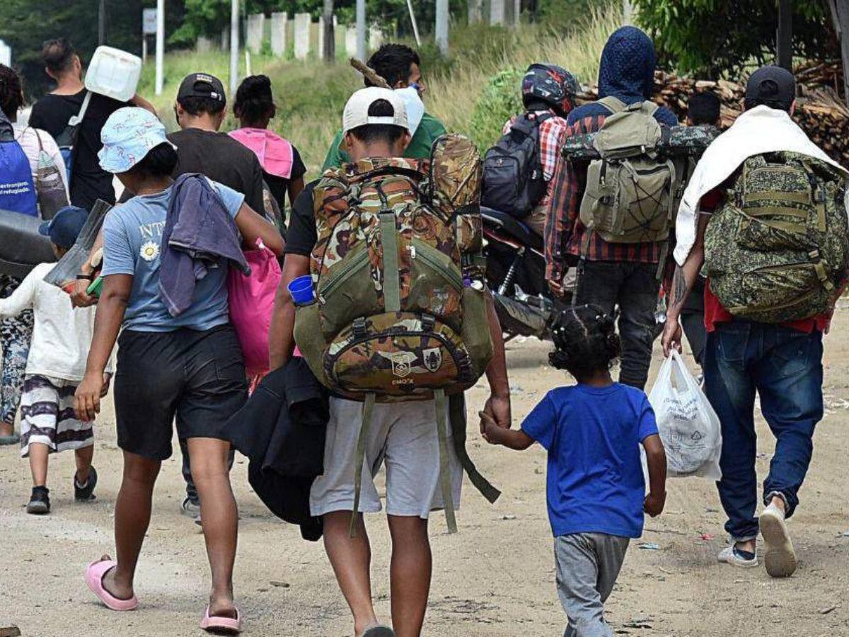 Paso de extranjeros que cruzan por Honduras para llegar a EUA sigue en alza