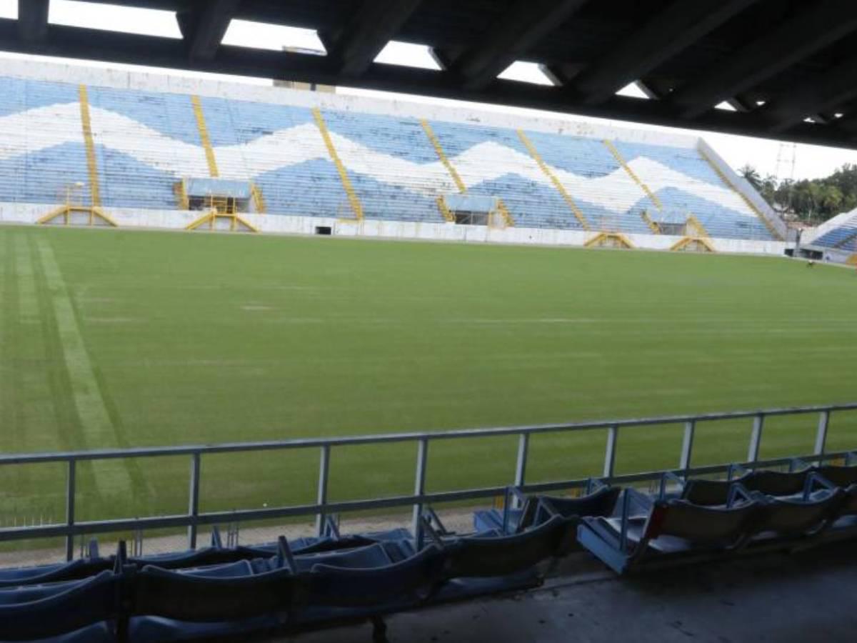 Condepor confirma que Estadio Morazán tiene hongos y no podrá usarse