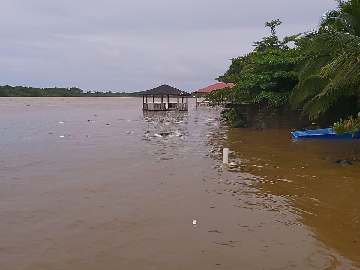 Luego de tres días de lluvia por Sara, Gracias a Dios afectado por inundaciones