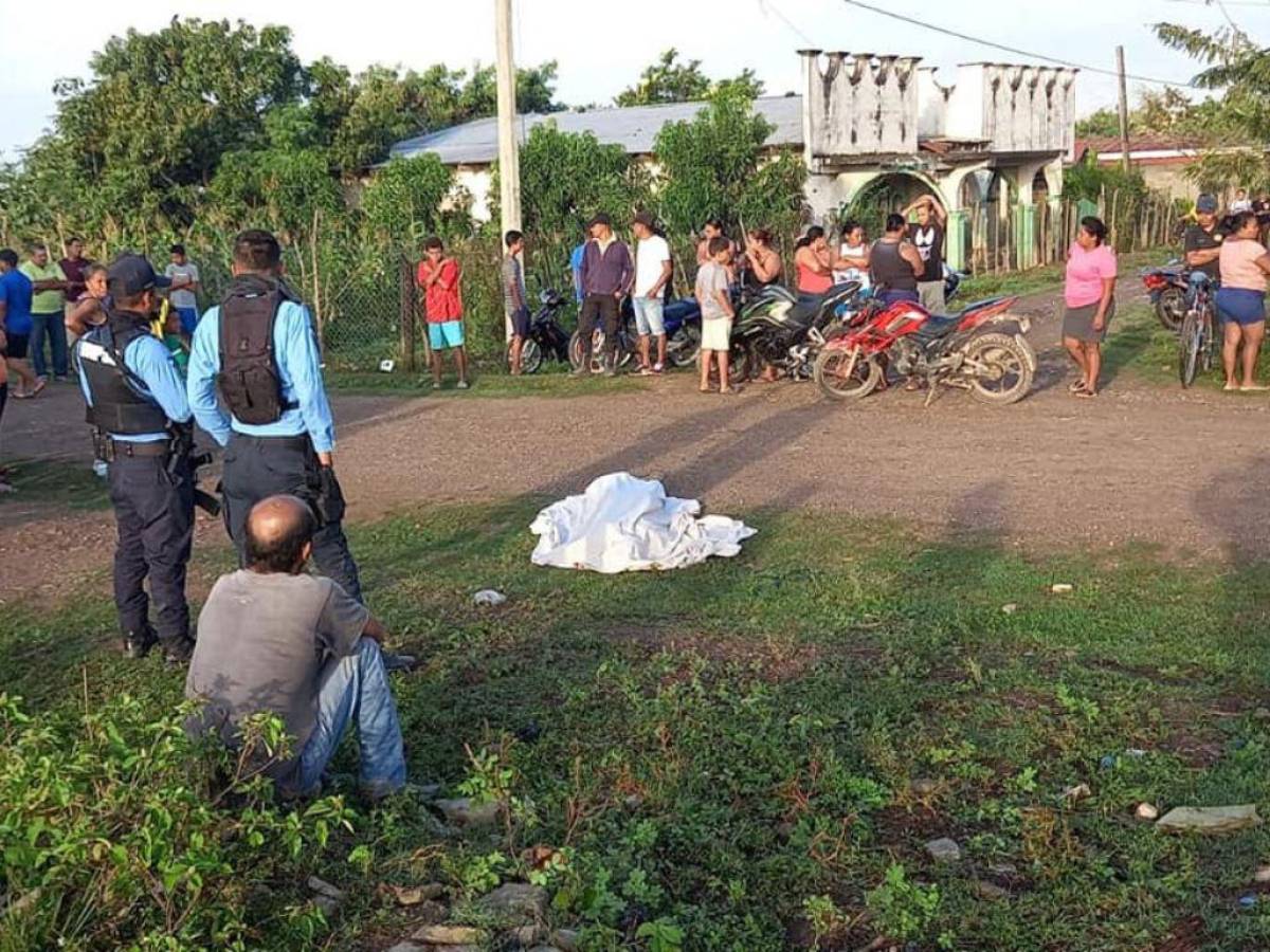 Por robarle la motocicleta, asesinan a disparos a un hombre en Olanchito, Yoro