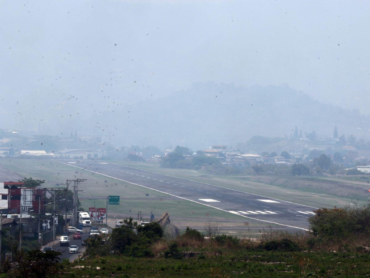 Alerta en el Distrito Central por densa capa de humo