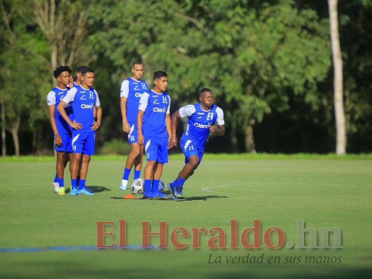 La Selección entrenó el lunes en San Pedro Sula en su segundo día de concentración.